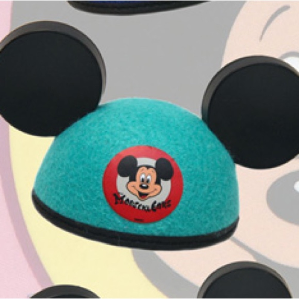 Disney Mousekeears Mickey Ears Teal Hat Fascinator Miniature